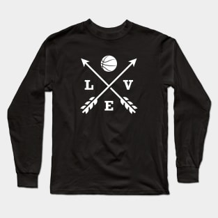 Basketball Love - Arrows Long Sleeve T-Shirt